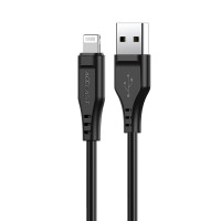  USB kabelis Acefast C3-02 MFi USB-A to Lightning 1.2m black 
